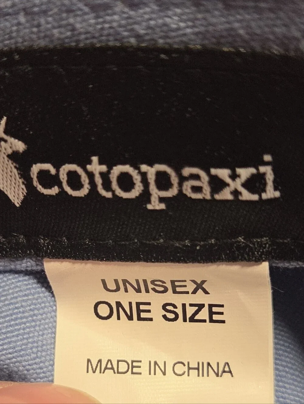 Cotopaxi Do Good Stripe Dad Hat Adjustable Blue Outdoors Ball Cap Baseball